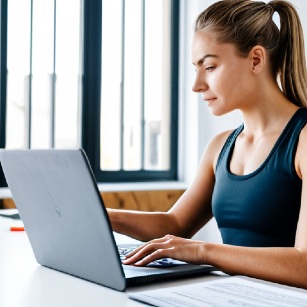 요가강사 취업 성공 사례 - Resume Review**

"A young professional yoga instructor, fully clothed in athleisure wear, reviewing ...