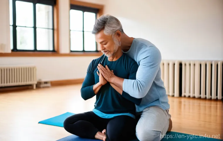 요가강사 자기소개서 작성법 - **Prompt:** A dynamic and engaging female yoga teacher in her late 20s to early 30s, with a vibrant ...